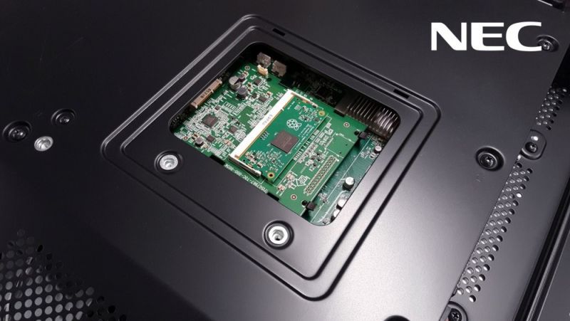 Współpraca NEC Display Solutions z Raspberry Pi