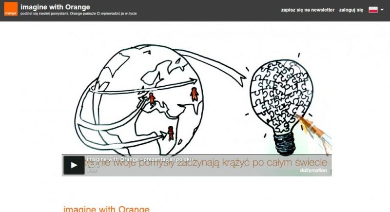 Imagine with Orange - szukamy pomysłów na mobilne finanse