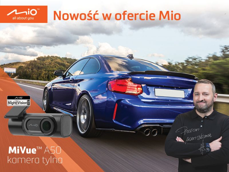 Mio wprowadza pierwszą kamerę tylną z technologią MioTNight Vision Pro