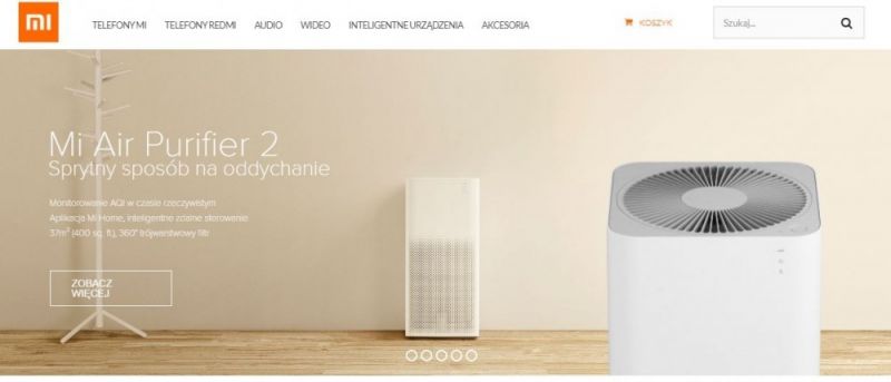 Wystartował Mi-home.pl, autoryzowany sklep z urządzeniami Xiaomi