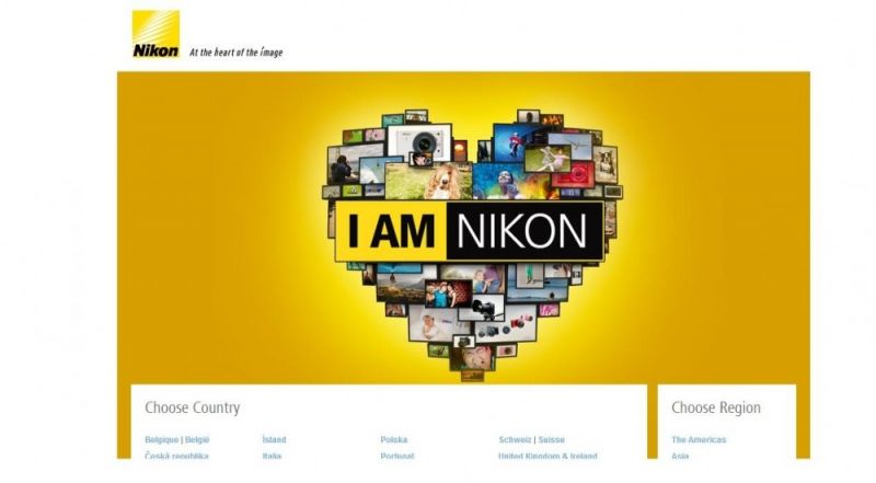 Nikon Europe - nowa witryna internetowa