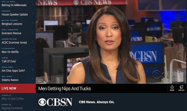 Ruszyło CBSN, czyli livestreaming CBS (wideo)