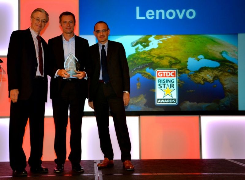 Lenovo otrzymuje nagrodę „GOLD RISING STAR”