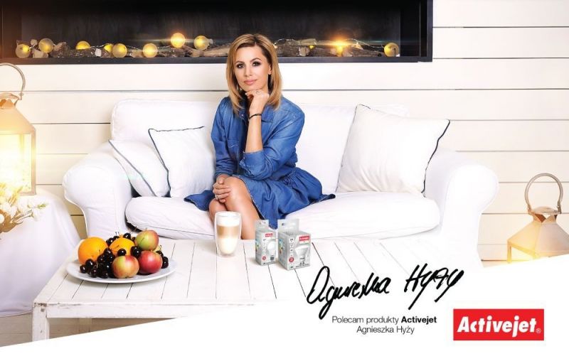 Agnieszka Hyży została ambasadorką marki Activejet