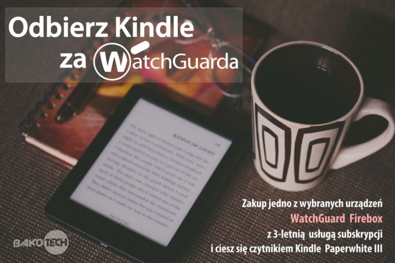 Odbierz Kindle za WatchGuarda
