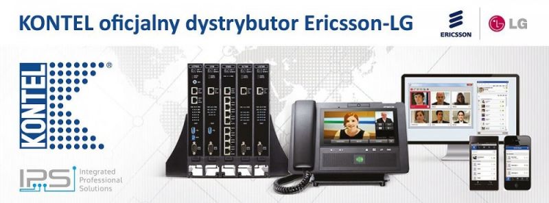 KONTEL oficjalnym dystrybutorem central Ericsson-LG 
