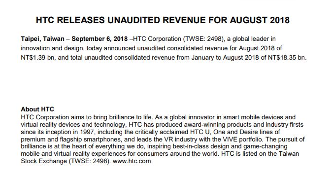 HTC wciąż walczy o smartfonowego klienta