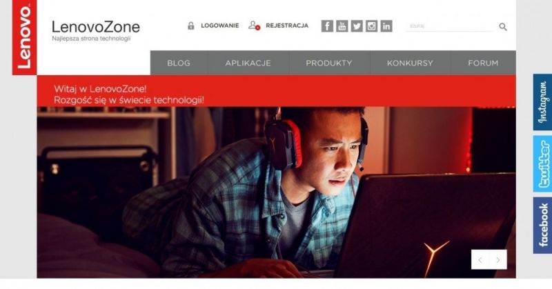 Lenovo Polska z nowym serwisem internetowym