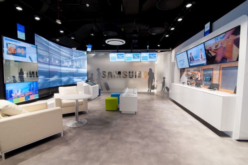 Samsung otworzył salon pokazowy dla biznesu
