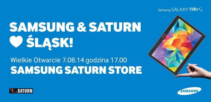 SATURN i SAMSUNG łączą siły. Wielkie otwarcie Samsung Saturn Store