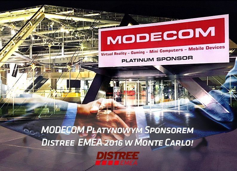 MODECOM głównym sponsorem eventu DISTREE EMEA 2016 w Monako