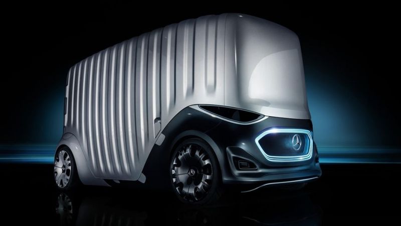 Mercedes-Benz Vision Urbanetic...elektryczny van przyszłości (wideo)