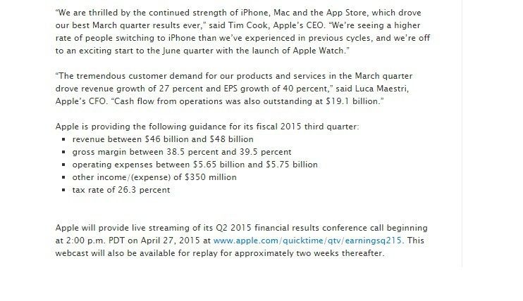 Rekordowy kwartał Apple. 61.2 mln sprzedanych iPhone'ów...