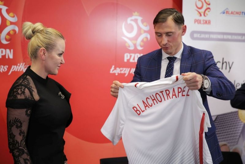 Blachotrapez Oficjalnym Partnerem Piłkarskiej Reprezentacji Polski