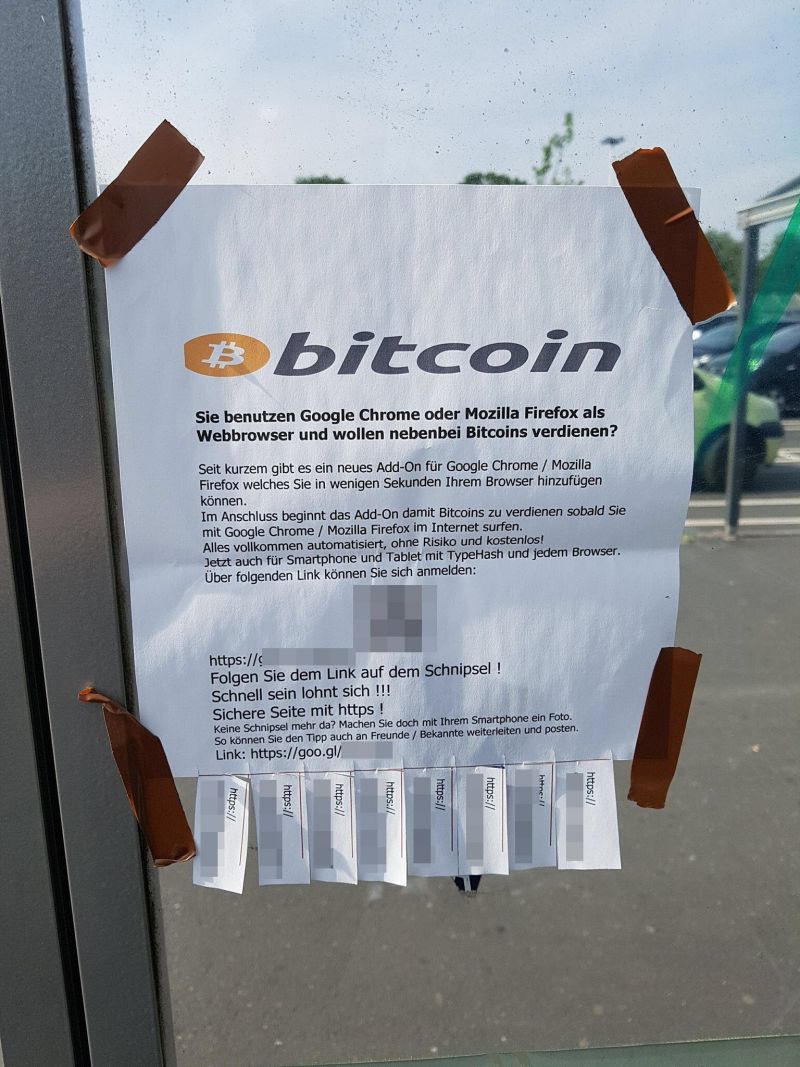 Kopanie Bitcoinów na parkingu – analogowe sposoby na pozyskanie wirtualnych pieniędzy
