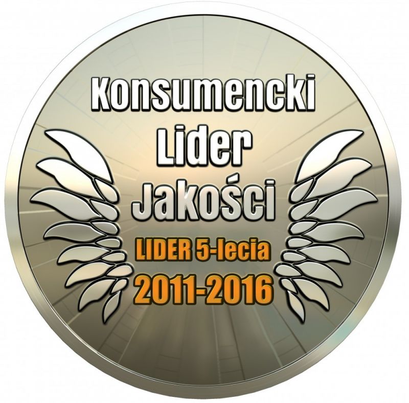 Termo Organika uhonorowana tytułem Konsumencki Lider Jakości Lider 5-lecia 2011-2016