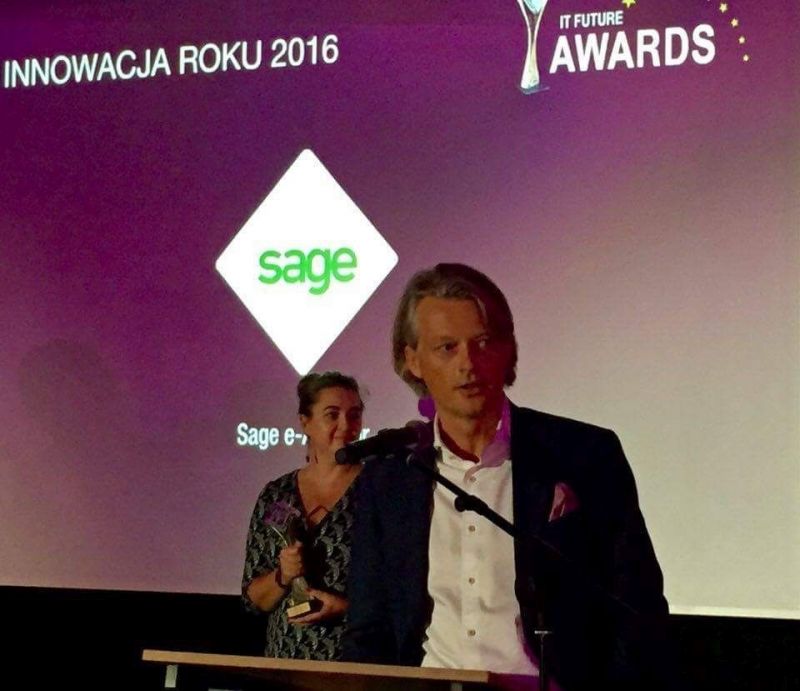 Sage laureatem nagrody IT Future Awards 2016