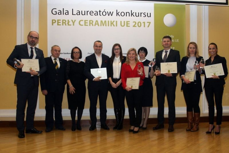 Firma Cersanit S.A. nagrodzona w konkursie Perły Ceramiki UE 2017