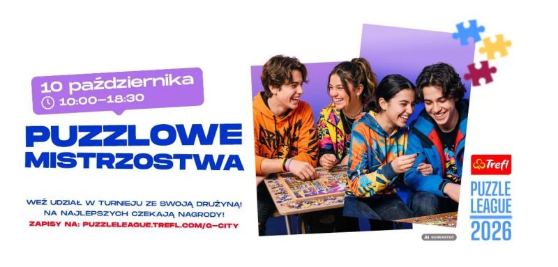 500 elementów i 45 minut na ułożenie puzzli. Puzzlowe Mistrzostwa już 10 października w G City Biała