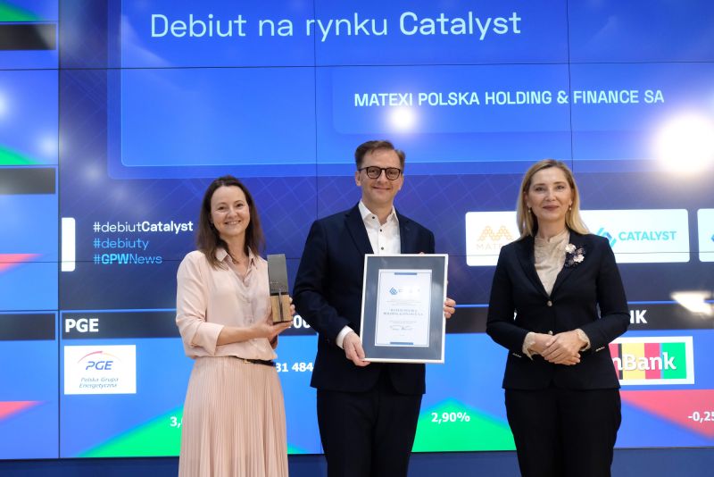 Debiut obligacji Matexi Polska na rynku Catalyst
