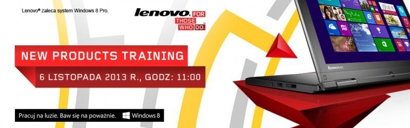 Lenovo zaprasza na szkolenie produktowe