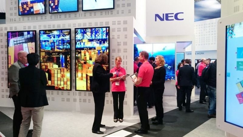 NEC Display Solutions na targach ISE w Amsterdamie