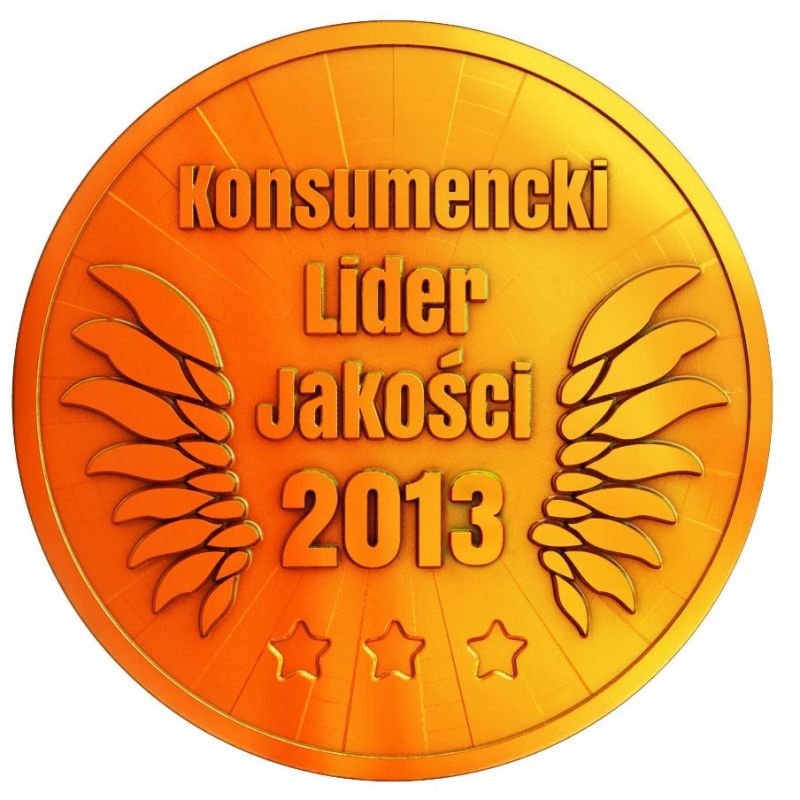 Avans.pl -  złote godło KONSUMENCKI LIDER JAKOŚCI 2013