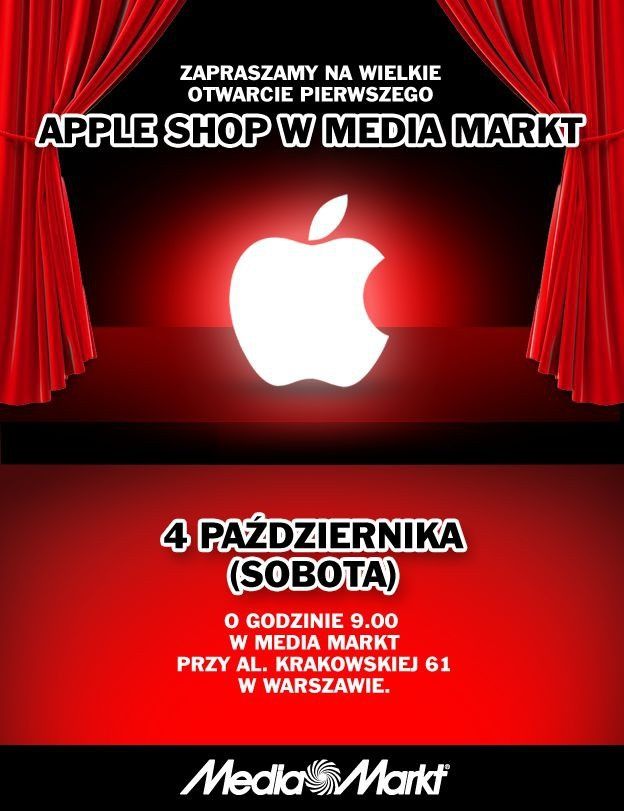 W sobotę otwarcie pierwszego Apple Shop w Polsce