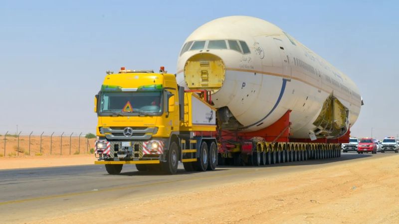 Boeing 777 na kołach - CEVA Logistics organizuje jedną z największych operacji transportowych