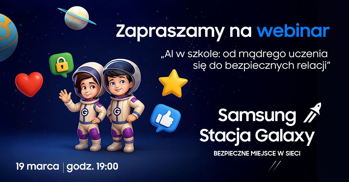 Jak rozmawiać z uczniami o sztucznej inteligencji? Webinar dla nauczycieli