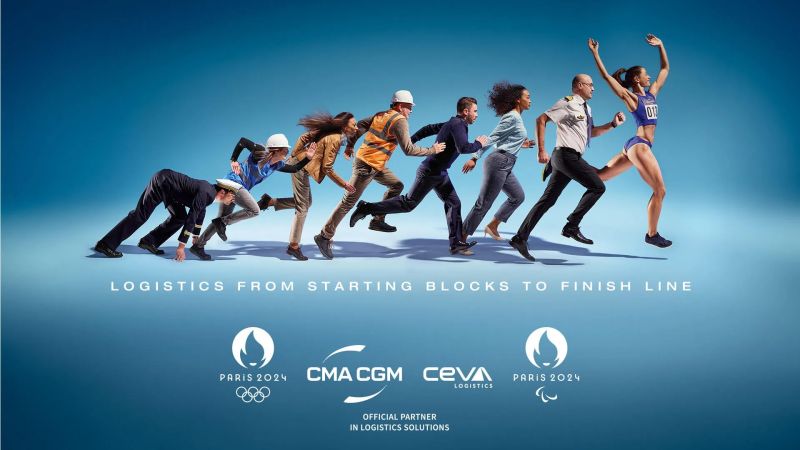CMA CGM i CEVA Logistics oficjalnym partnerem logistycznym igrzysk Paryż 2024