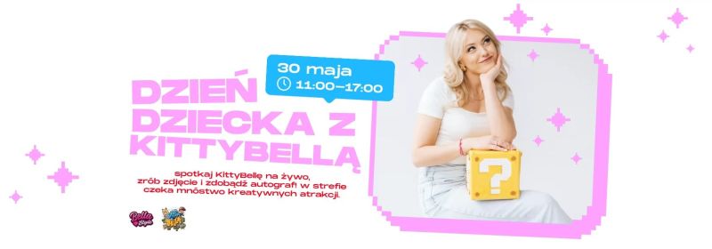 Dzień Dziecka z KittyBellą w G City Targówek – spotkanie z influencerką i rodzinne atrakcje