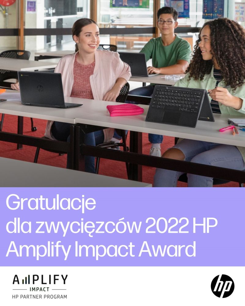 HP wyróżnia laureatów pierwszej edycji Amplify Impact Award