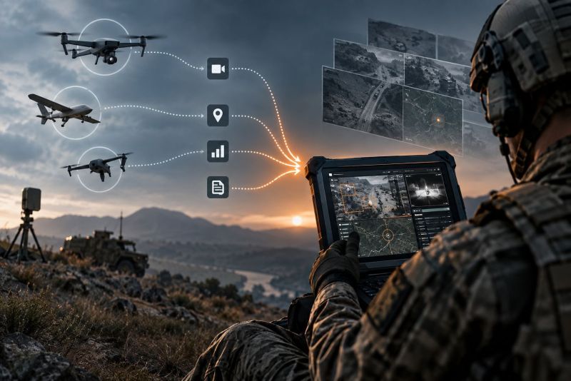 MSPO 2026: dronów przybywa. Kolejnym wyzwaniem jest to, co dzieje się z ich danymi na stanowisku operatora