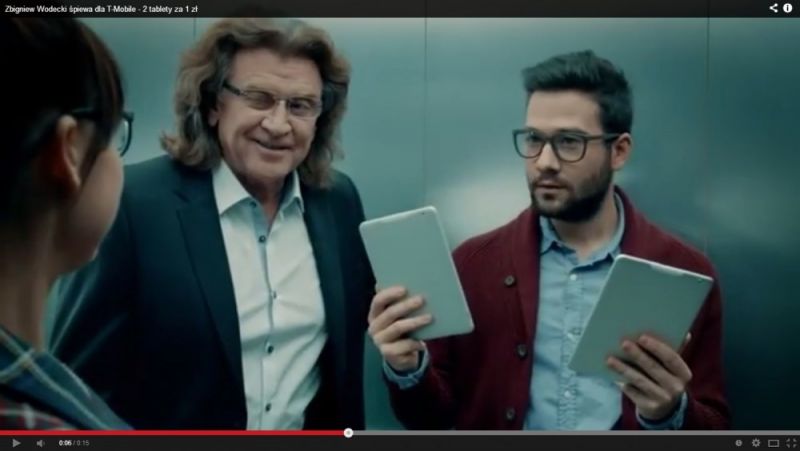 Zbigniew Wodecki w kampanii T-Mobile (wideo)