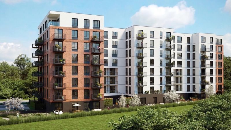 Modernizacja ulicy Portowej została zakończona, a Apartamenty Portowa osiągnęły stan surowy zamknięty