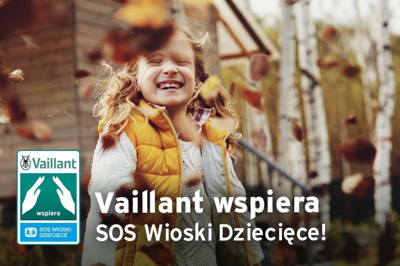 Nowe kotły Vaillant i darmowe przeglądy instalacji dla SOS Wiosek Dziecięcych