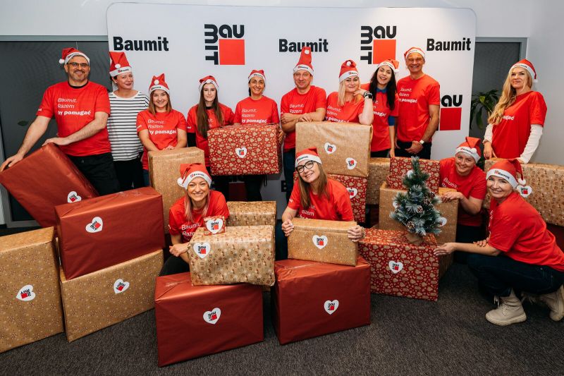 Baumit znów pomaga w ramach Szlachetnej Paczki