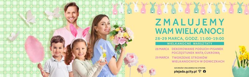 Winyle, książkowe perełki i wielkanocne DIY. Marcowy weekend pełen atrakcji w G City Plejada