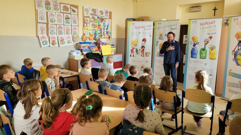 Lekcje ekologii w gminie Wisznia Mała. Develia współorganizatorem warsztatów edukacyjnych dla dzieci