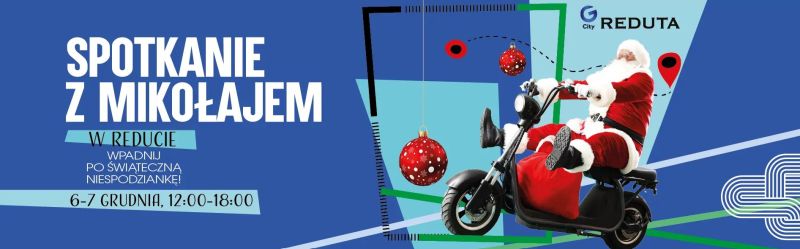 Mikołaj rusza w świąteczny spacer po G City Reduta!
