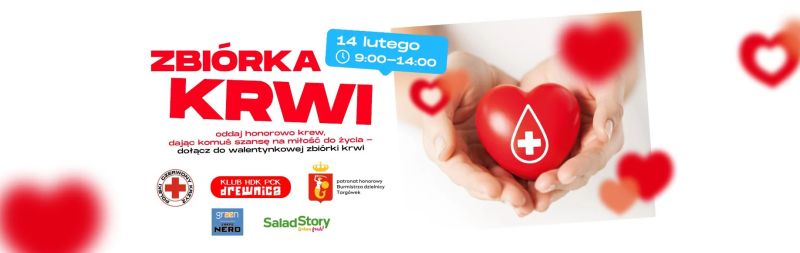 Walentynki z sercem – akcja krwiodawstwa w G City Targówek