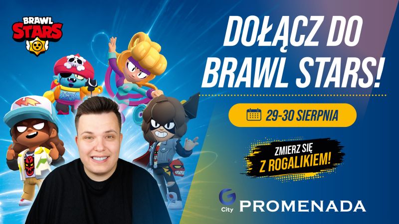 Brawl Stars wkracza do G City Promenada. Warszawskich graczy czeka weekend pełen wyzwań