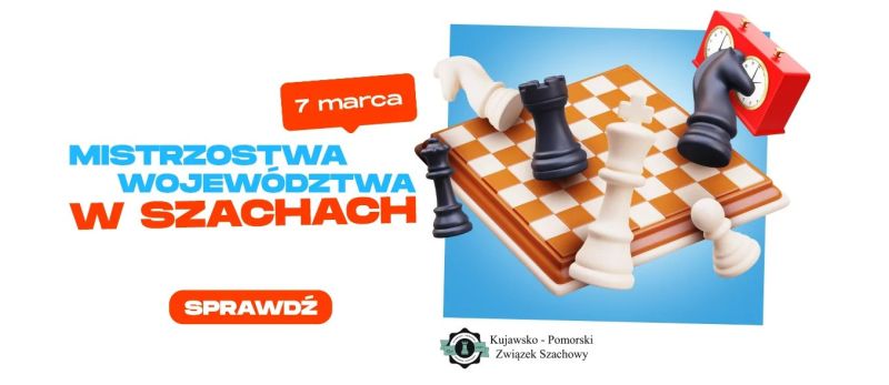 Szachowe emocje w Bydgoszczy. Mistrzostwa Województwa w CH Focus już 7 marca