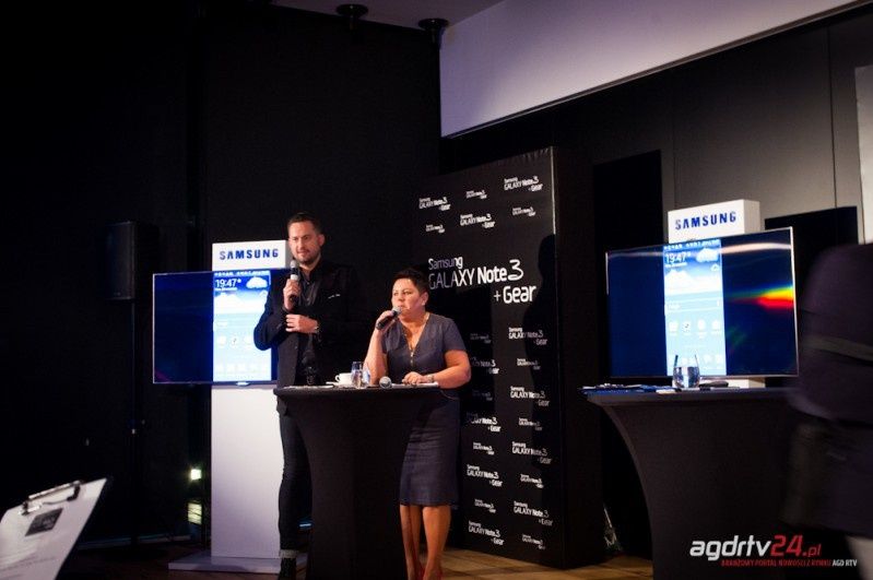Polska premiera Samsung Galaxy Note 3 i Galaxy Gear