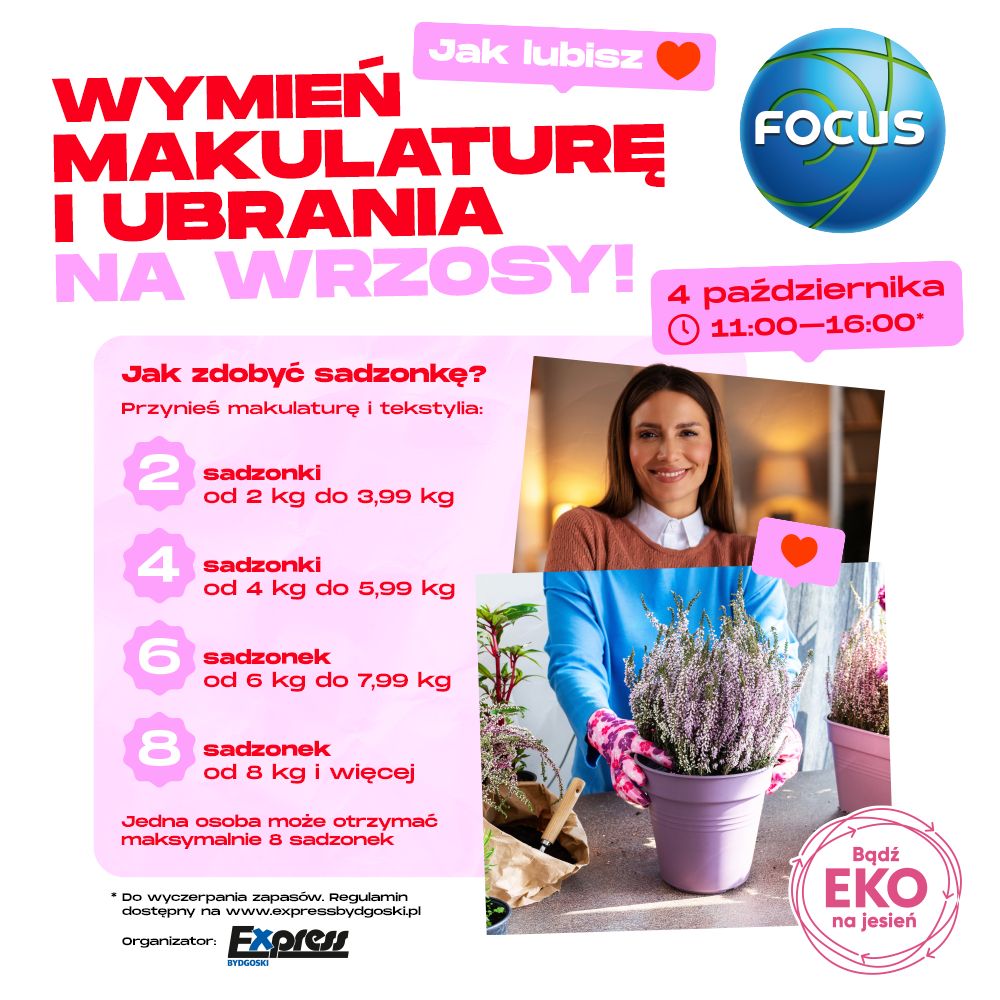 Weekend w CH Focus, czyli jesienne akcje dla klientów