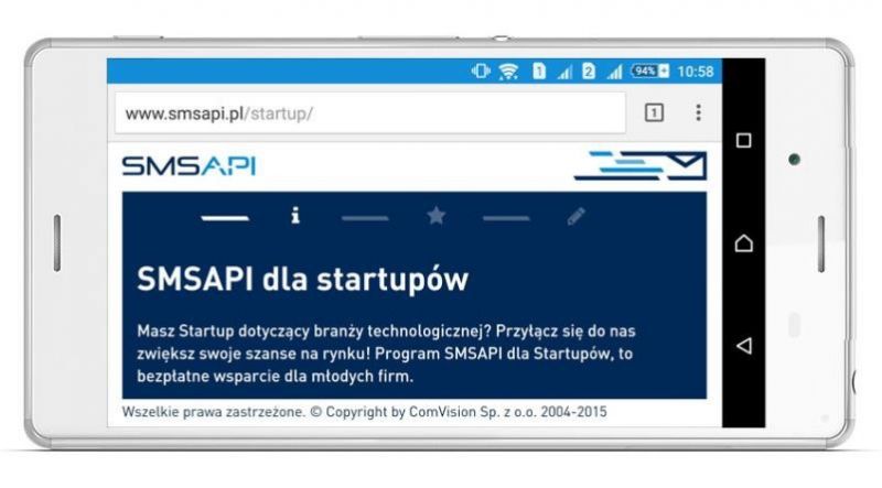 Nowy program SMSAPI dla Startupów: SMS-y za darmo i   dodatkowe wsparcie marketingowe