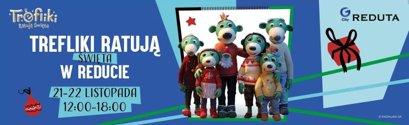 Rodzina Treflików zaprasza do wspólnej zabawy w G City Reduta!