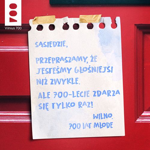 „Przepraszamy, Sąsiedzie, w tym roku będziemy głośni” – mówi Wilno do Polaków w nowej kampanii z okazji 700-lecia miasta.