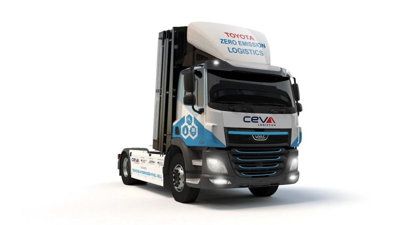CEVA Logistics i Toyota Motor Europe rozpoczną testy nowego samochodu ciężarowego napędzanego wodorem